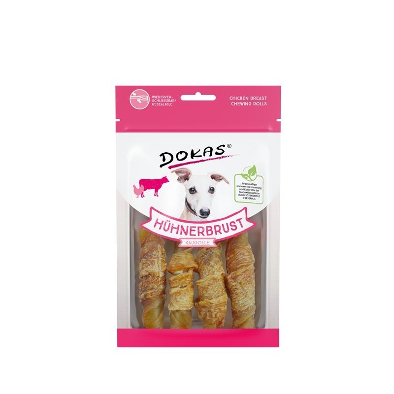 Dokas Hundesnack Hühnerbrust Kaurolle Bild 2