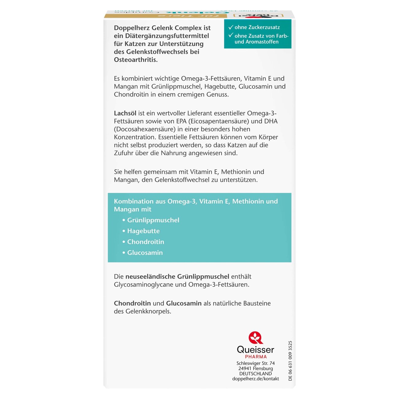 Gelenk Complex für Katzen Bild 2