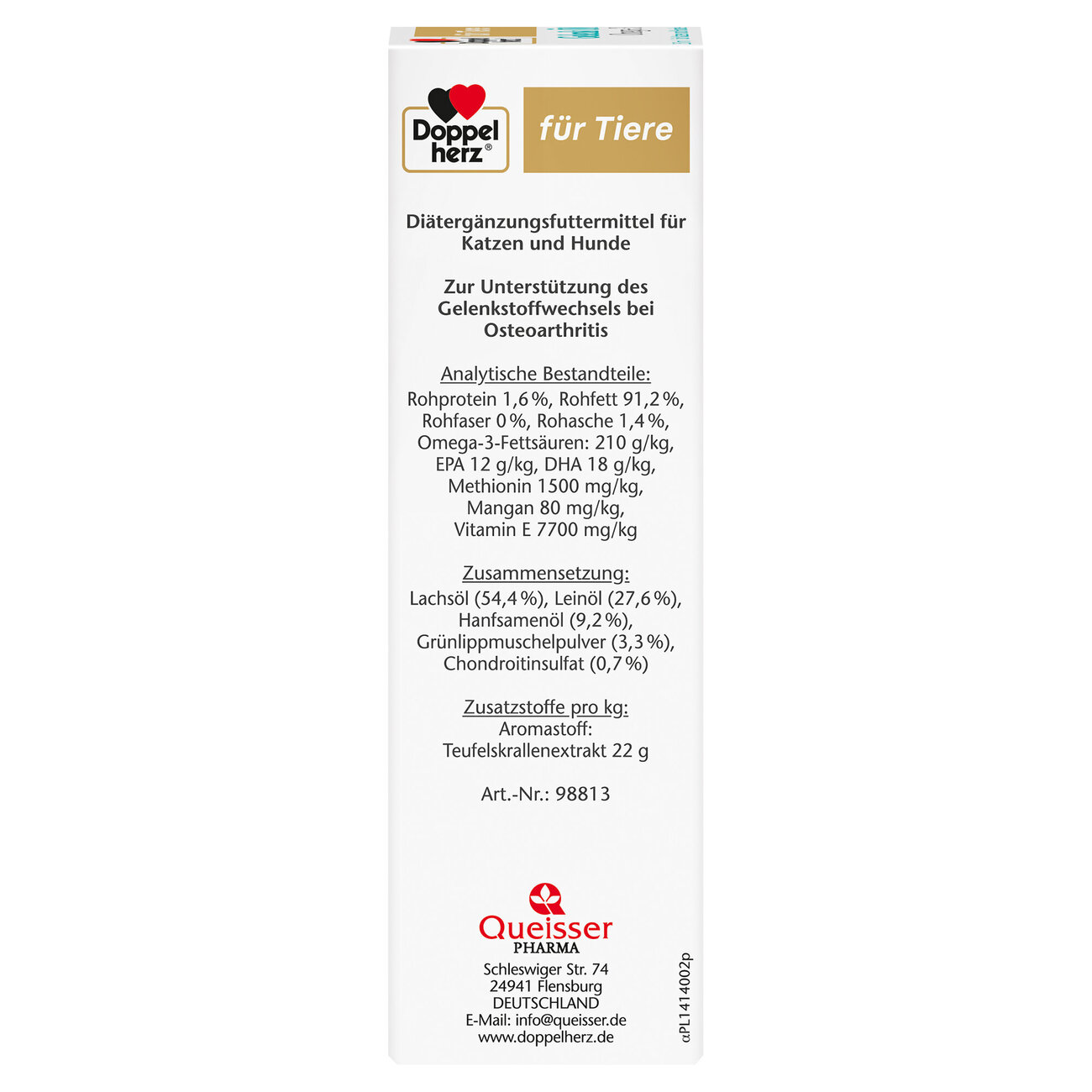 Gelenk Öl für Katzen und Hunde Bild 7