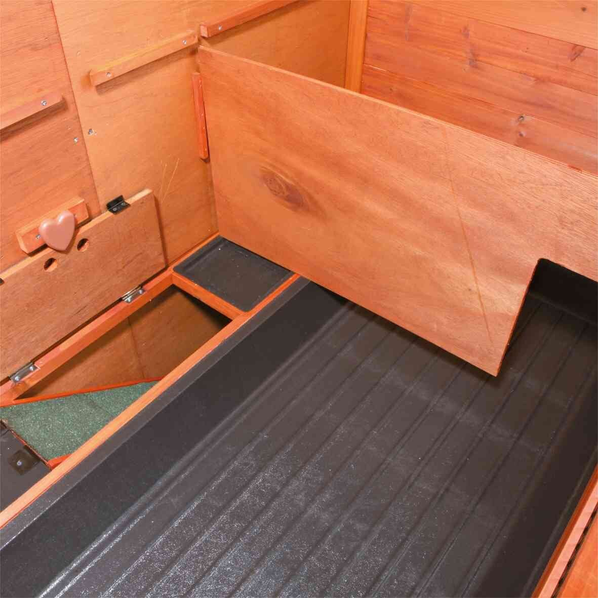 Doppelter Kaninchenstall mit 2 Etagen Bild 3