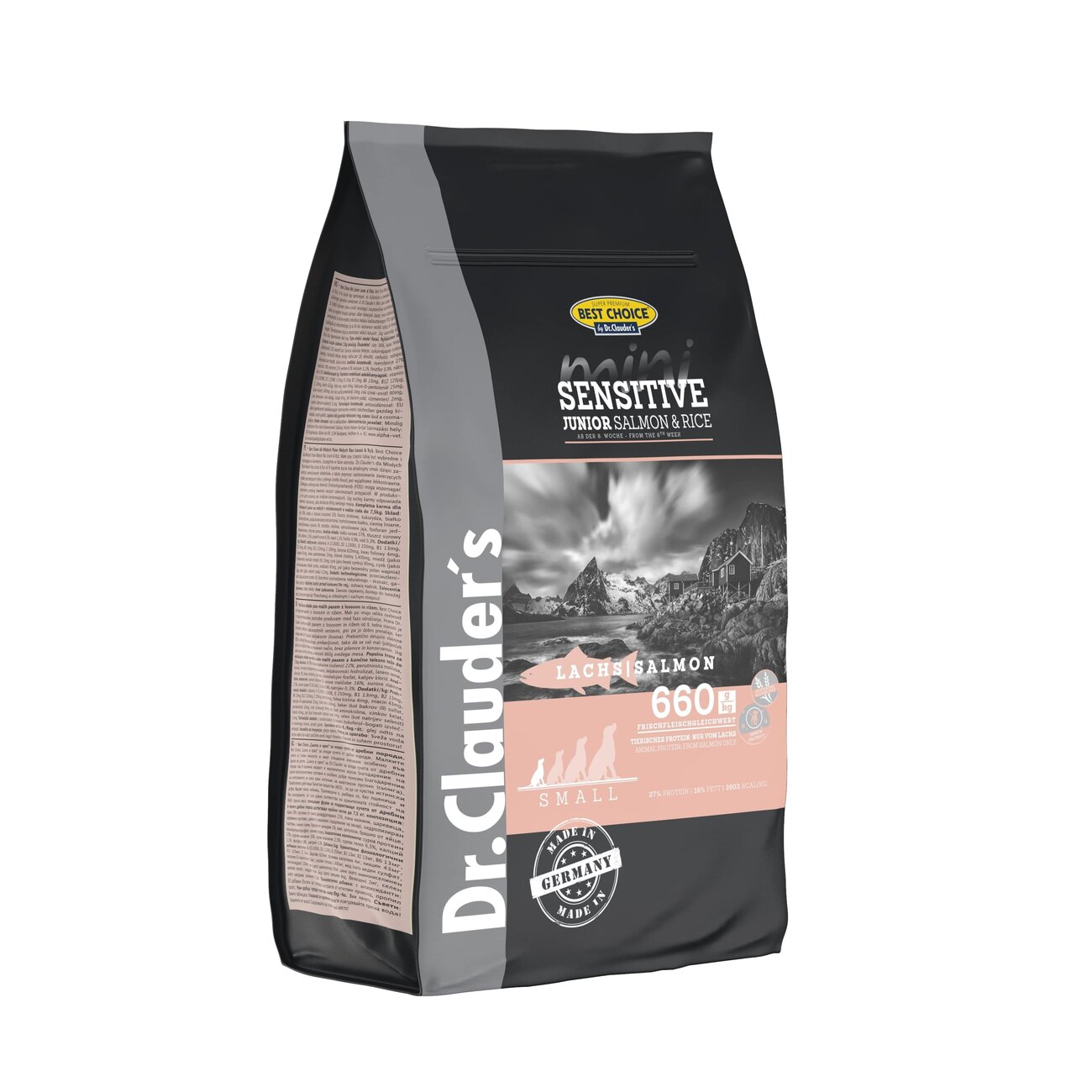 Best Choice Dog Mini Junior Lachs mit Reis Bild 2