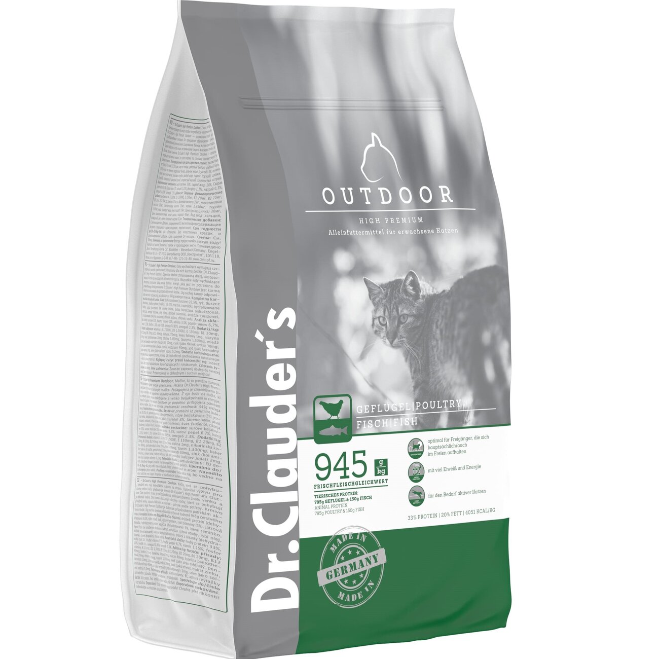Cat Trocken High Premium Outdoor Bild 1