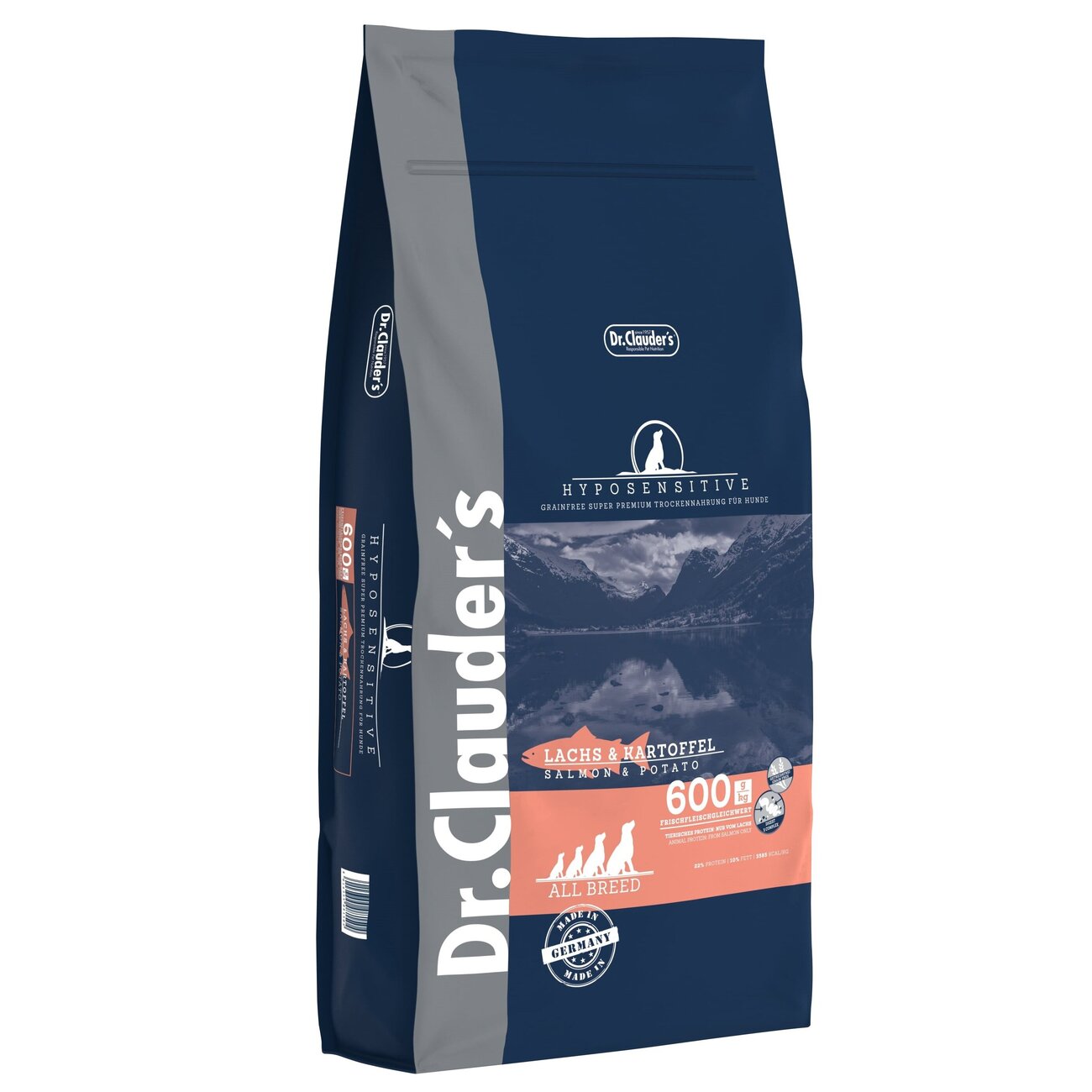 Dr. Clauder Hundefutter Hyposensitive Lachs & Kartoffel Bild 1