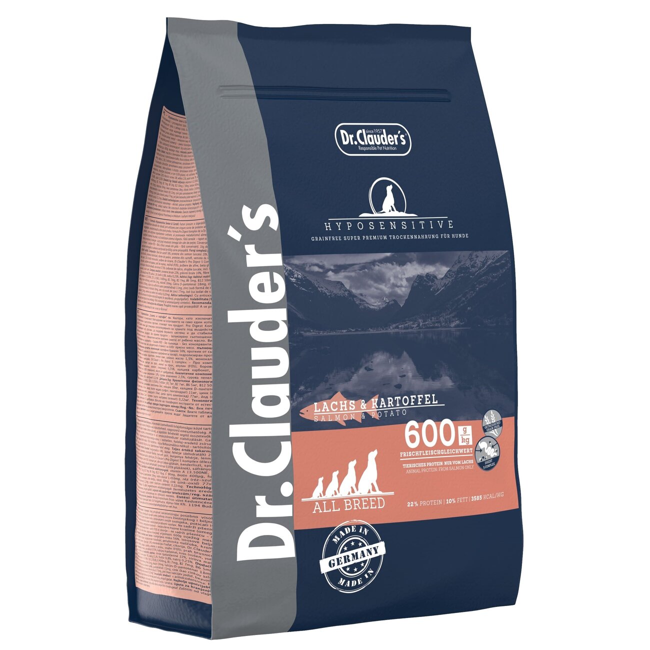 Dr. Clauder Hundefutter Hyposensitive Lachs & Kartoffel Bild 2