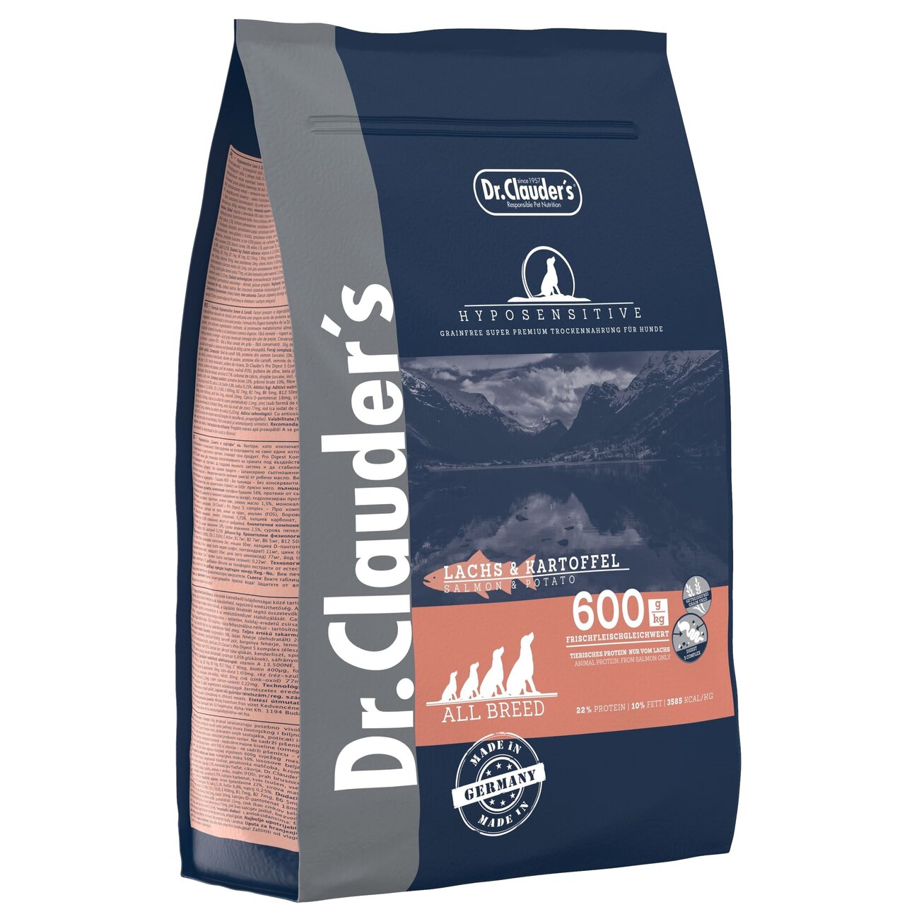 Dr. Clauder Hundefutter Hyposensitive Lachs & Kartoffel Bild 3