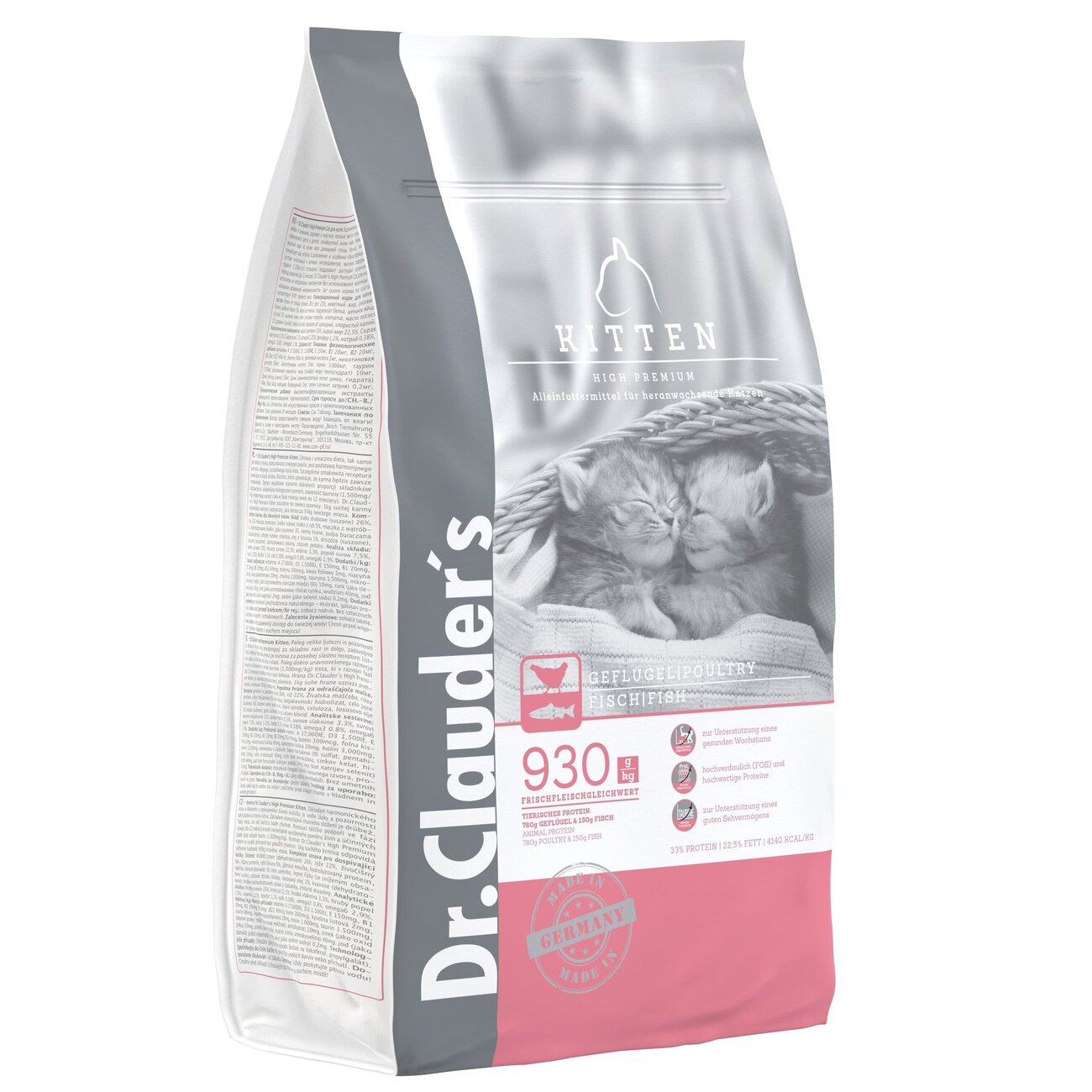 Dr. Clauder's High Premium Kitten Katzenfutter Bild 2