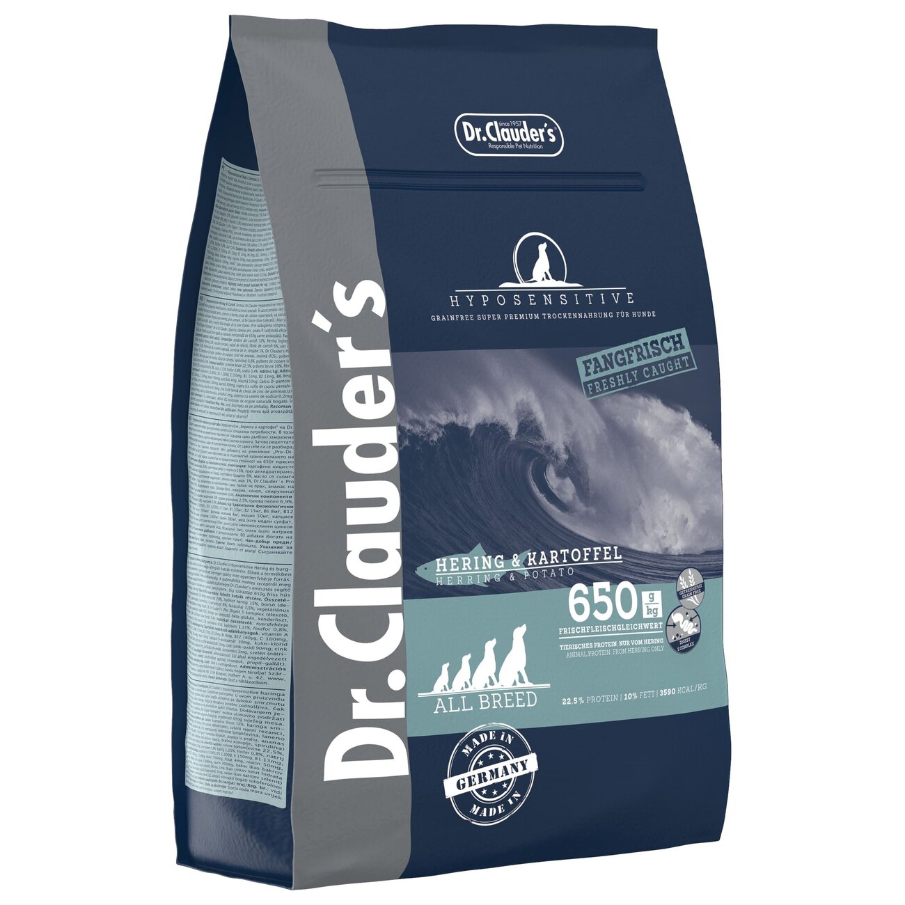 Hyposensitive Hering und Kartoffel für Hunde Bild 2