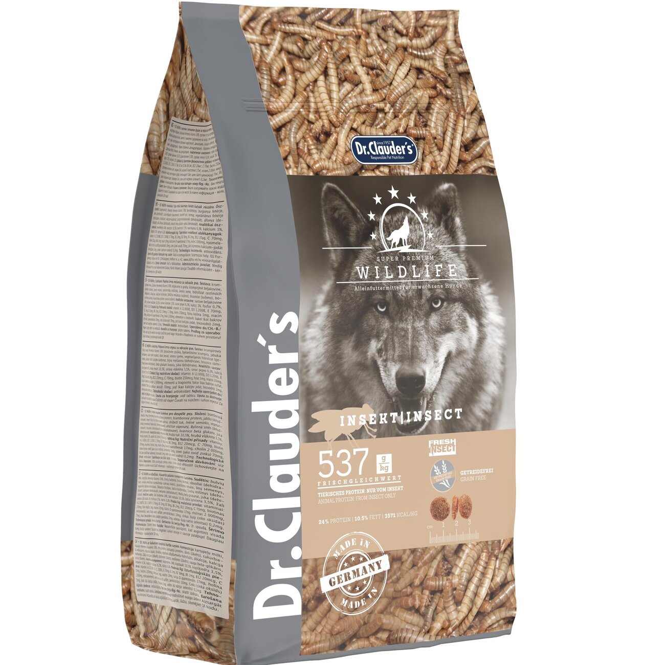 Wildlife Insekt Hundefutter Bild 3