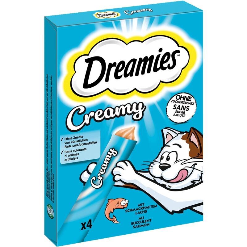 Dreamies Cat Snack Creamy Bild 2