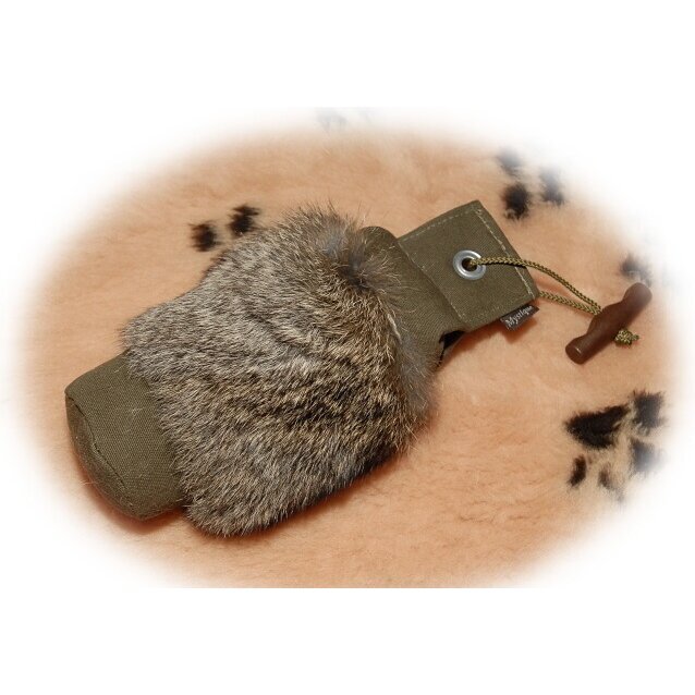 Dummy mit Kaninchenfell Bild 2