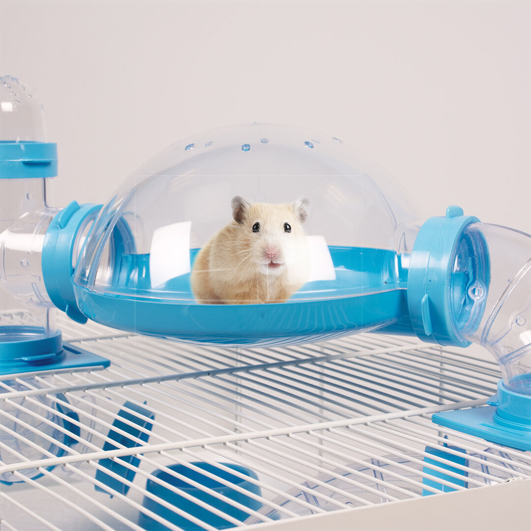 Die Schlümpfe Nagerkäfig Bild 2