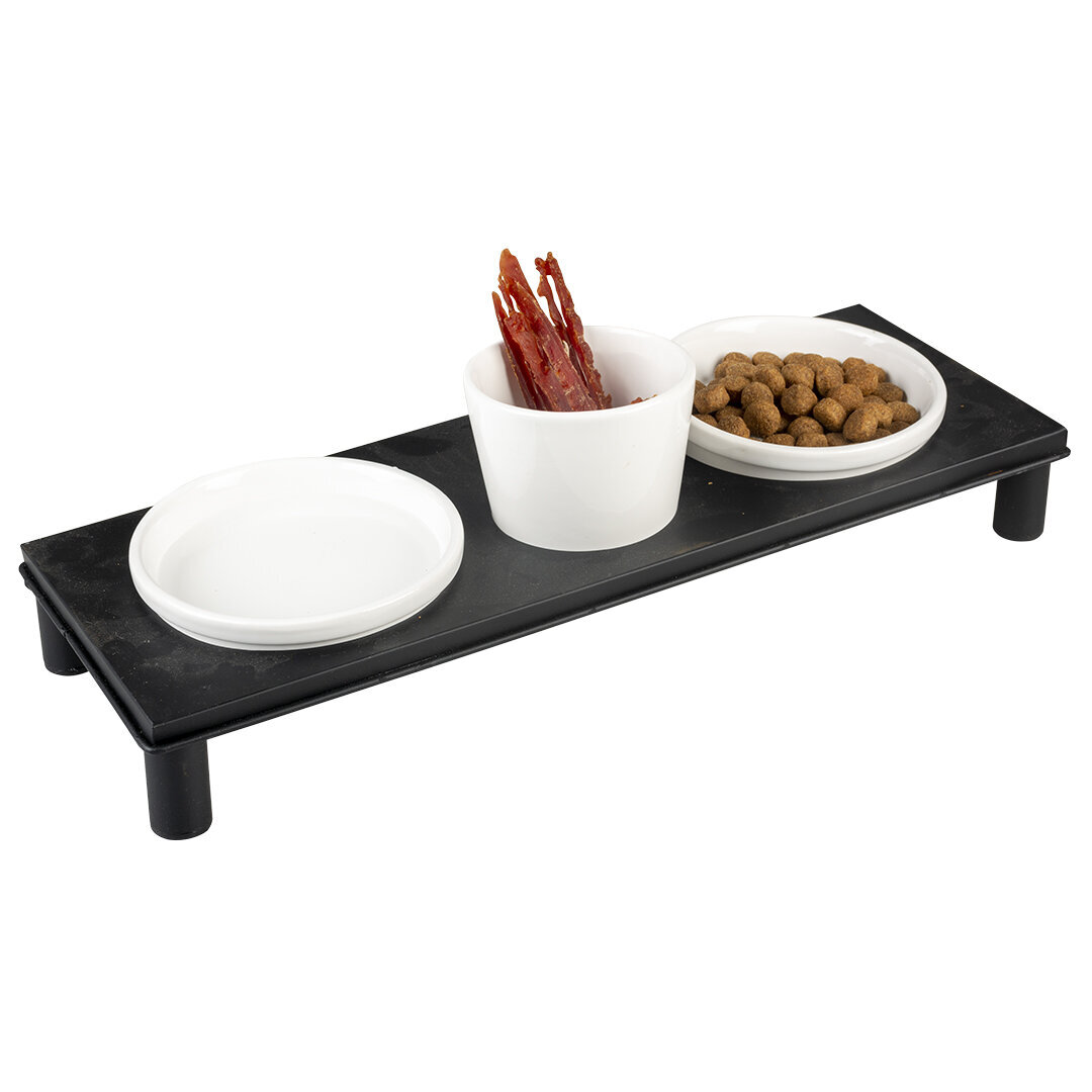 Hunde Dinner Set Stone Buffet Bild 1
