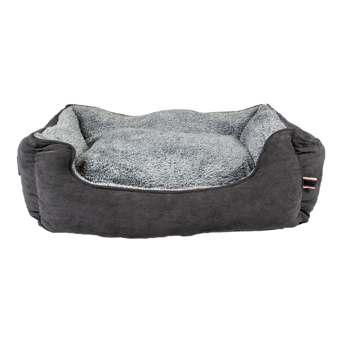 Hundebett Cord Corduroy eckig Bild 2