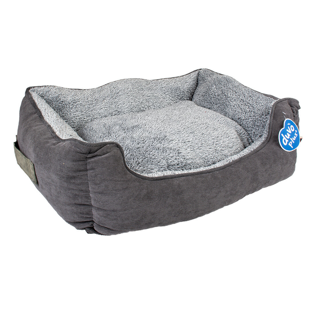 Hundebett Cord Corduroy eckig Bild 5