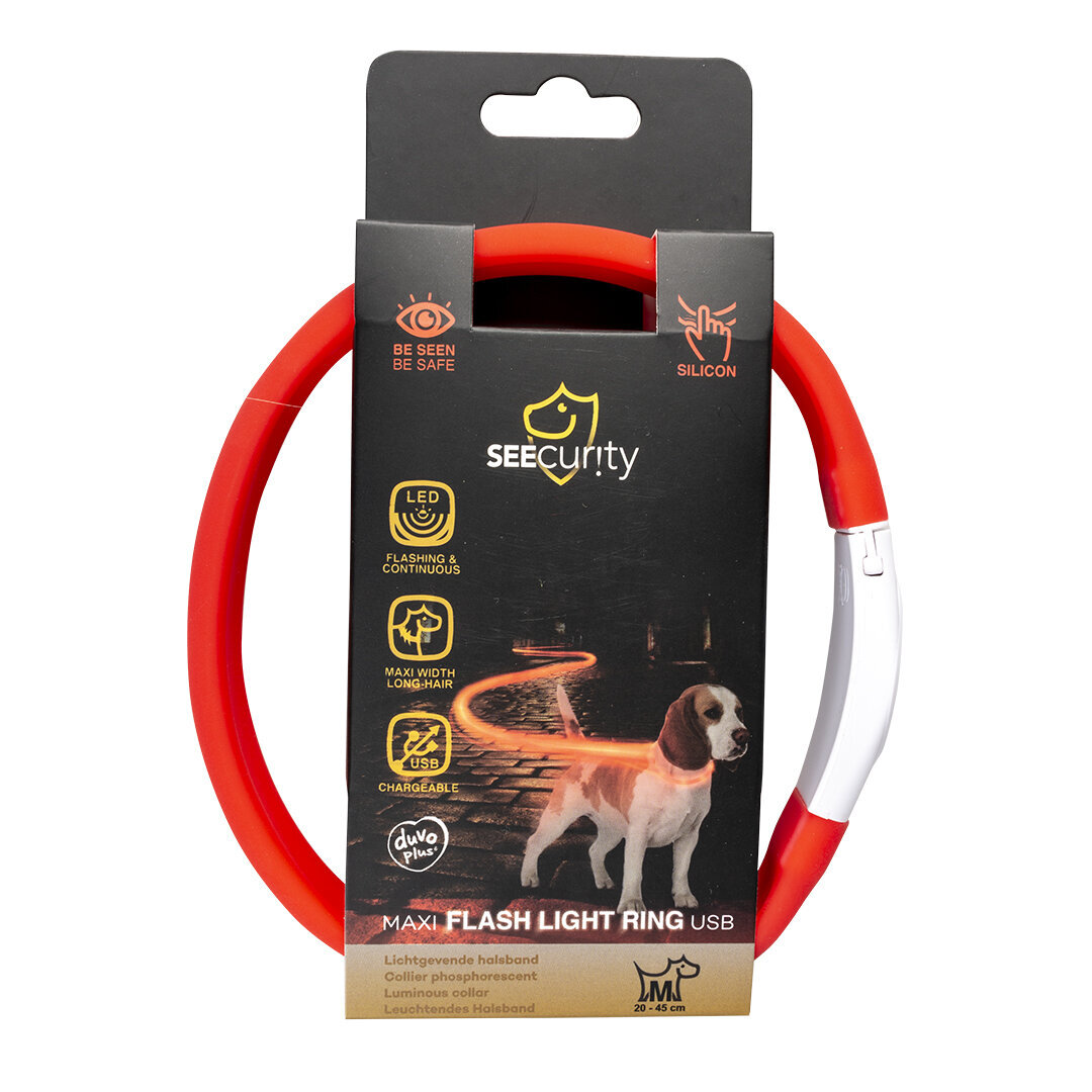Leuchthalsband für Hunde Flash Light Ring Maxi Bild 9