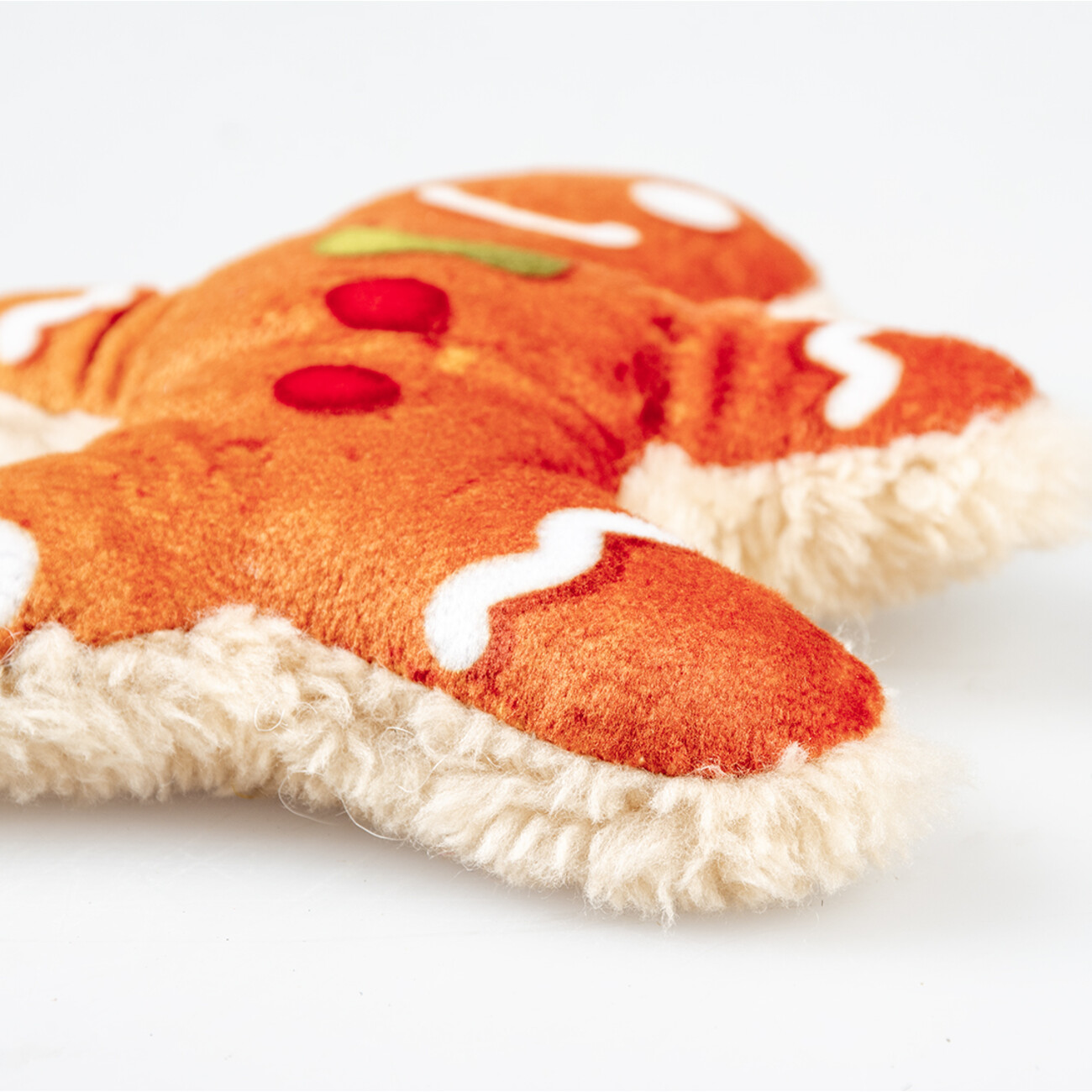 Xmas Fluffy Lebkuchenmann Katzenspielzeug Weihnachten Bild 2