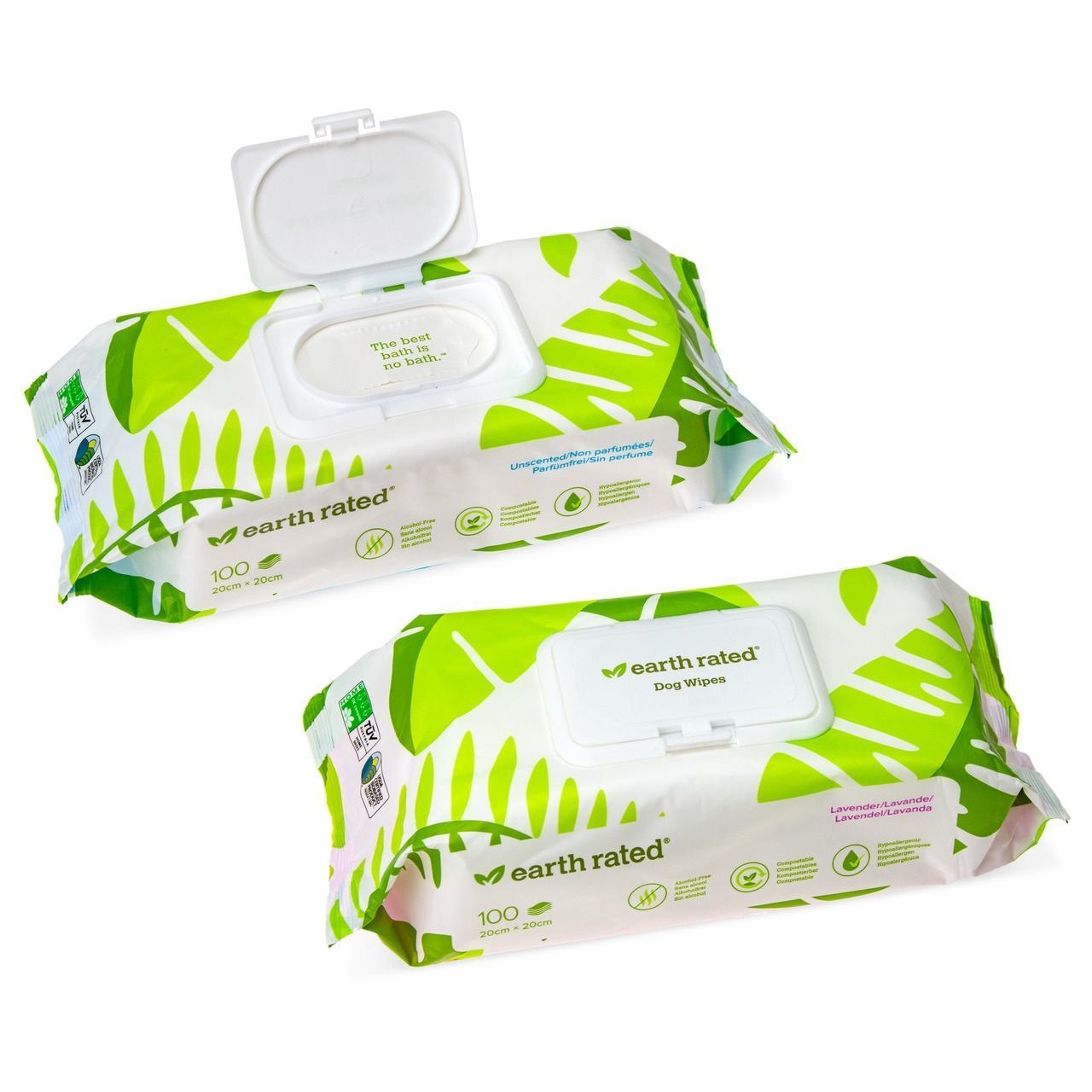 Earth Rated Feuchttücher Bild 1