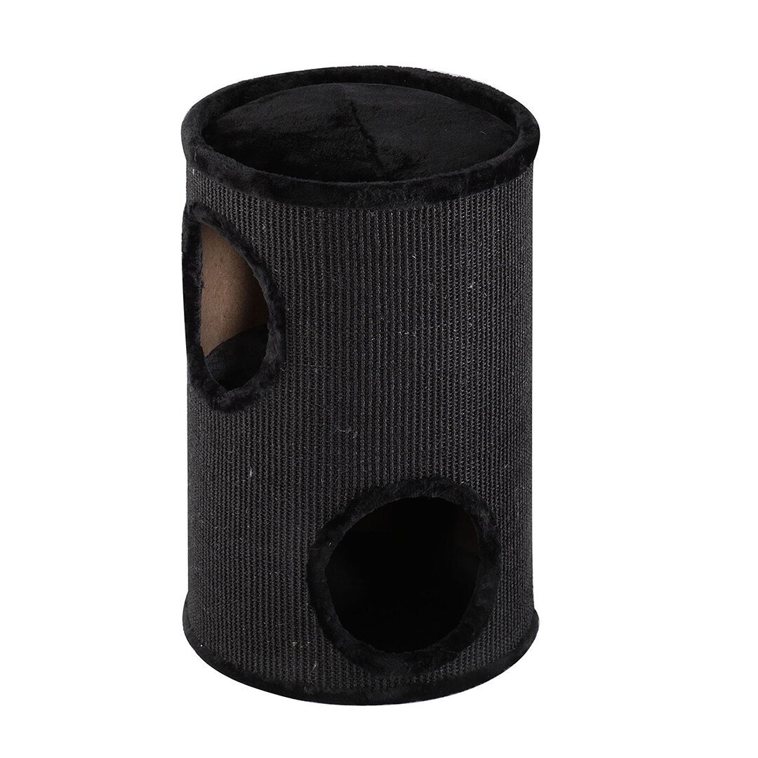 Everlast Cat Dome Kratzturm, 37x37x56cm, schwarz Everlast Cat Dome Kratzturm, 37x37x56cm, schwarz