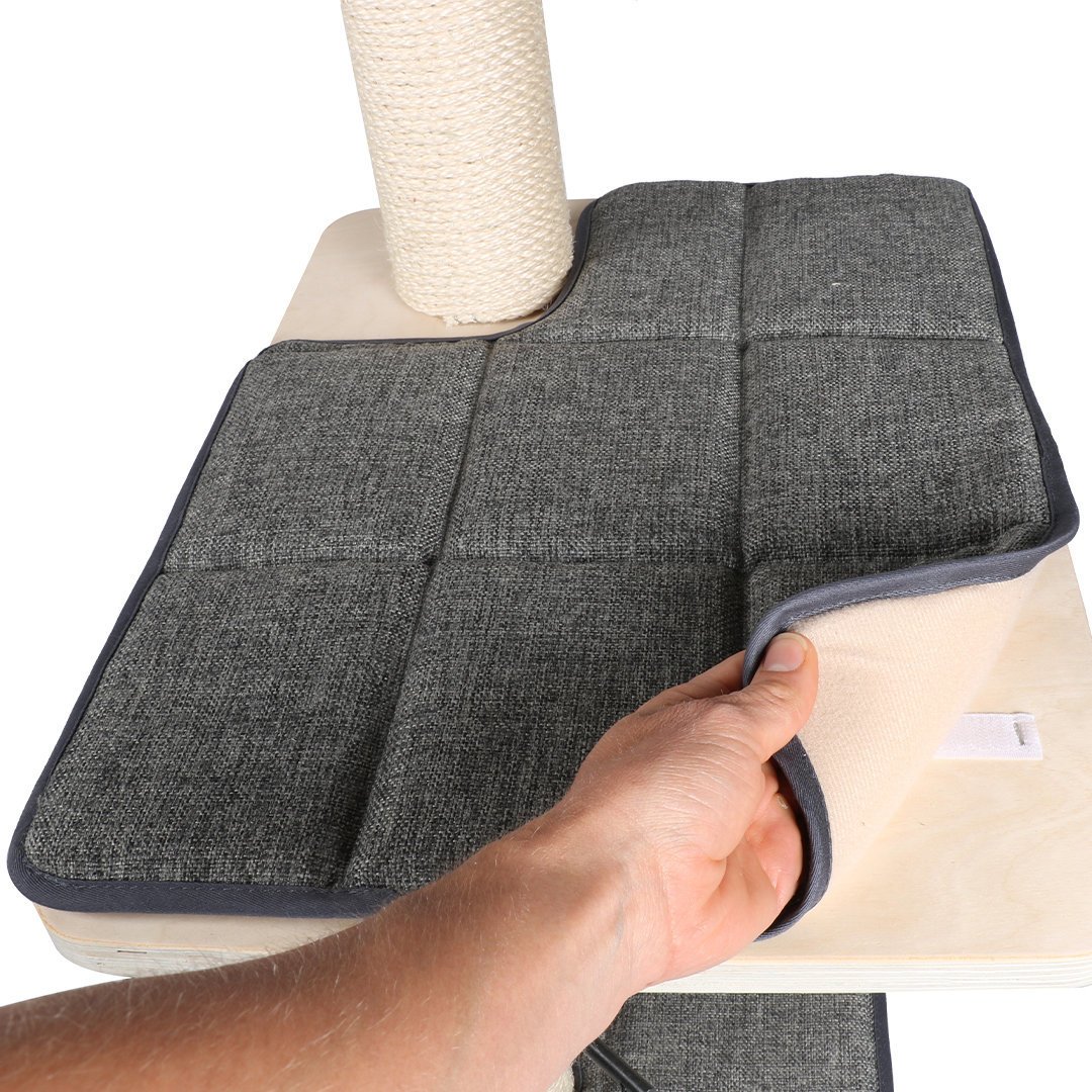 Kratzbaum Comfort Oslo aus Naturholz Bild 2