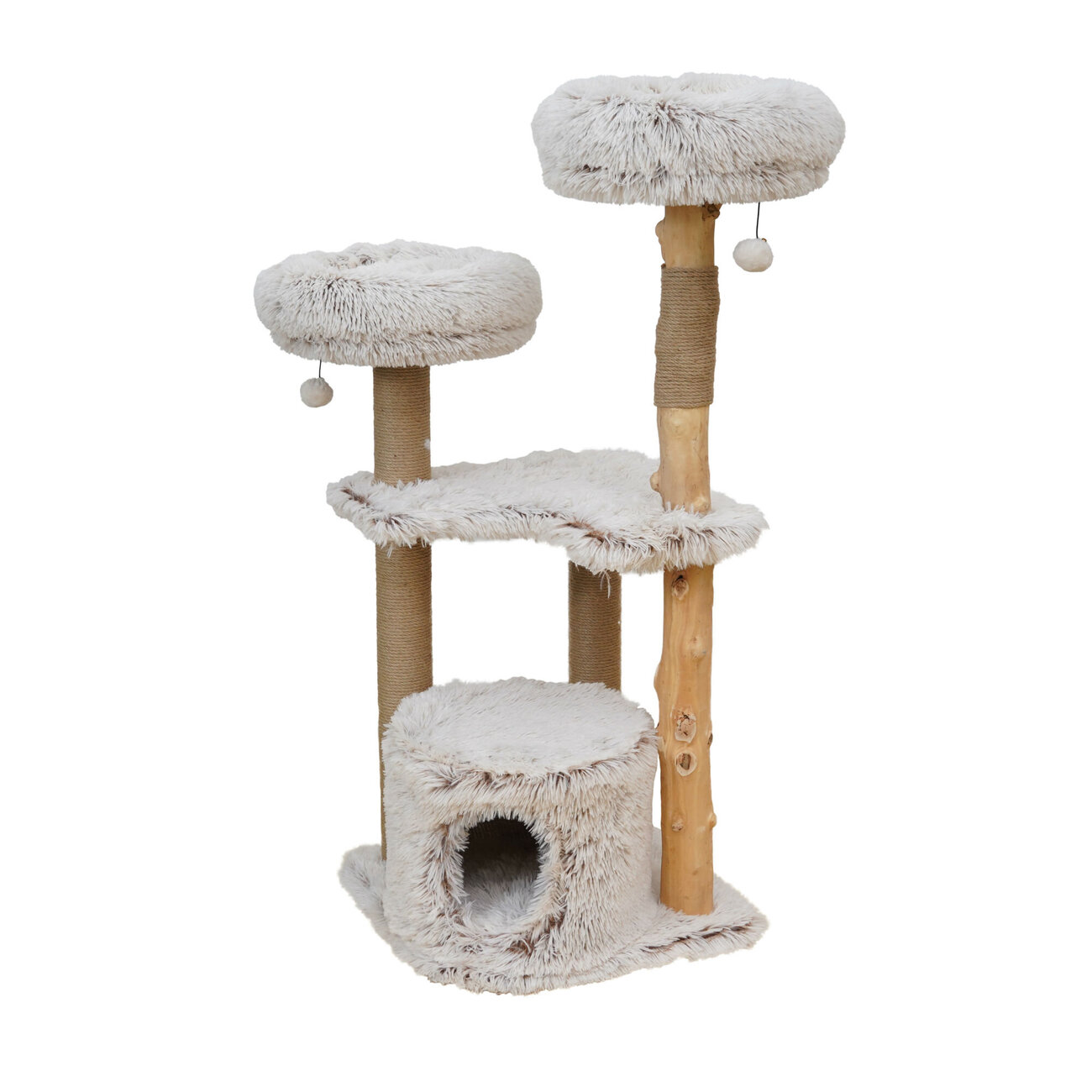 Kratzbaum Marseille Langhaar Plüsch Bild 1