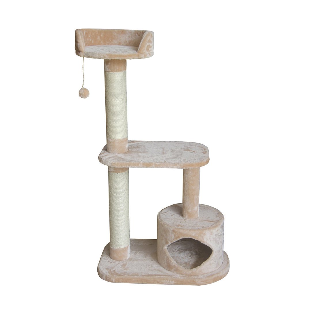 Trend Kratzbaum Adelaide, cream, 70x40x130 cm Trend Kratzbaum Adelaide, cream, 70x40x130 cm
