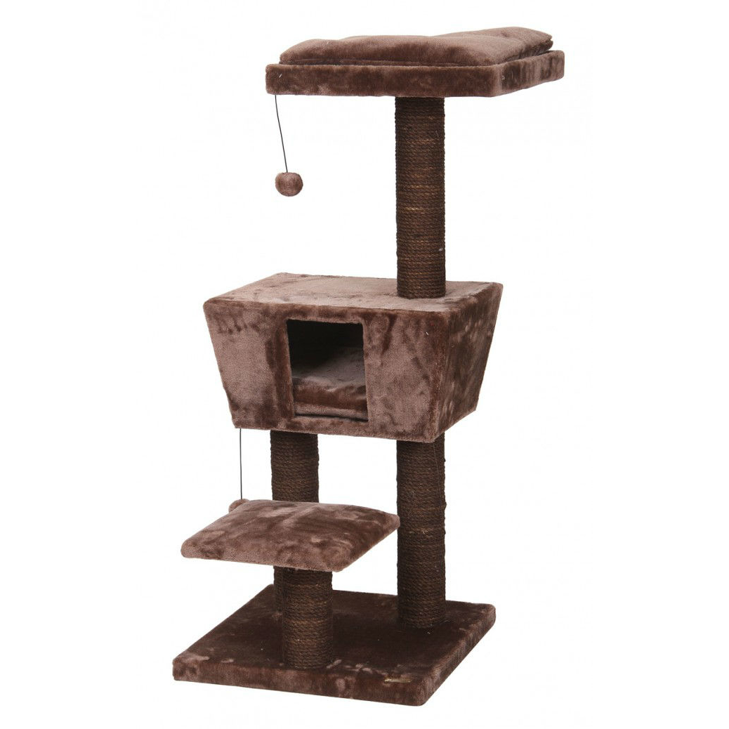 EBI Trend New Jersey Kratzbaum, 48x48x114cm, dunkelbraun EBI Trend New Jersey Kratzbaum, 48x48x114cm, dunkelbraun