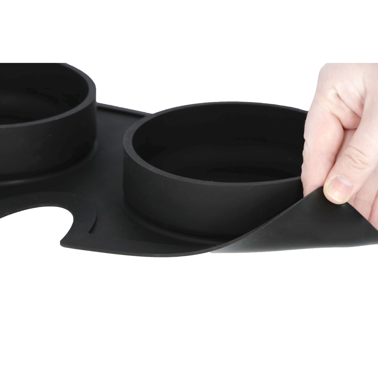 Edelstahlnapf Duo Clever mit Silikonunterlage Bild 7