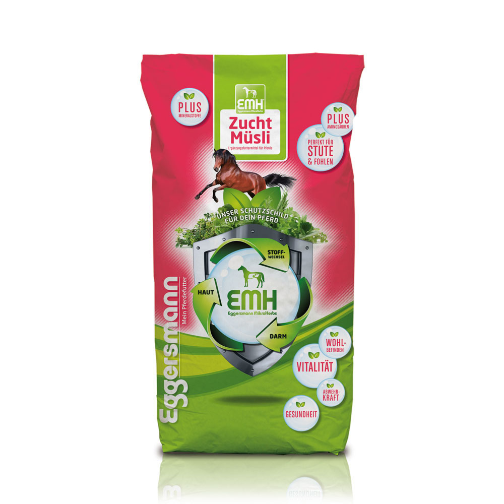 Eggersmann Zucht Müsli Wellness EMH Pferdefutter Bild 1