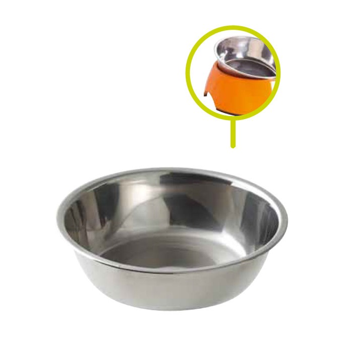 Ersatznapf aus Edelstahl für Melaminnäpfe Bild 3