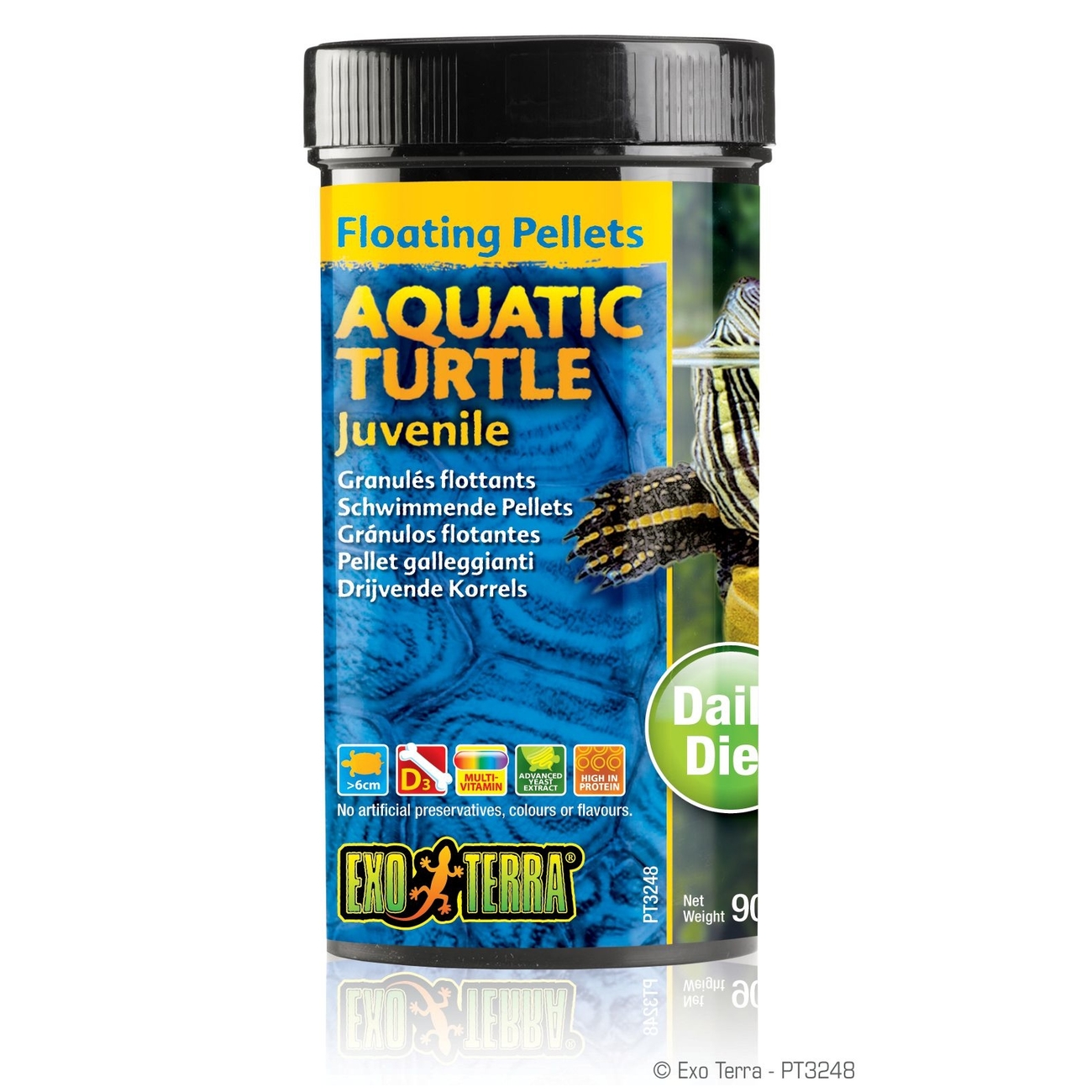 Exo Terra - Aquatic Turtle Juvenile, schwimmende Futter-Pellets Bild 2