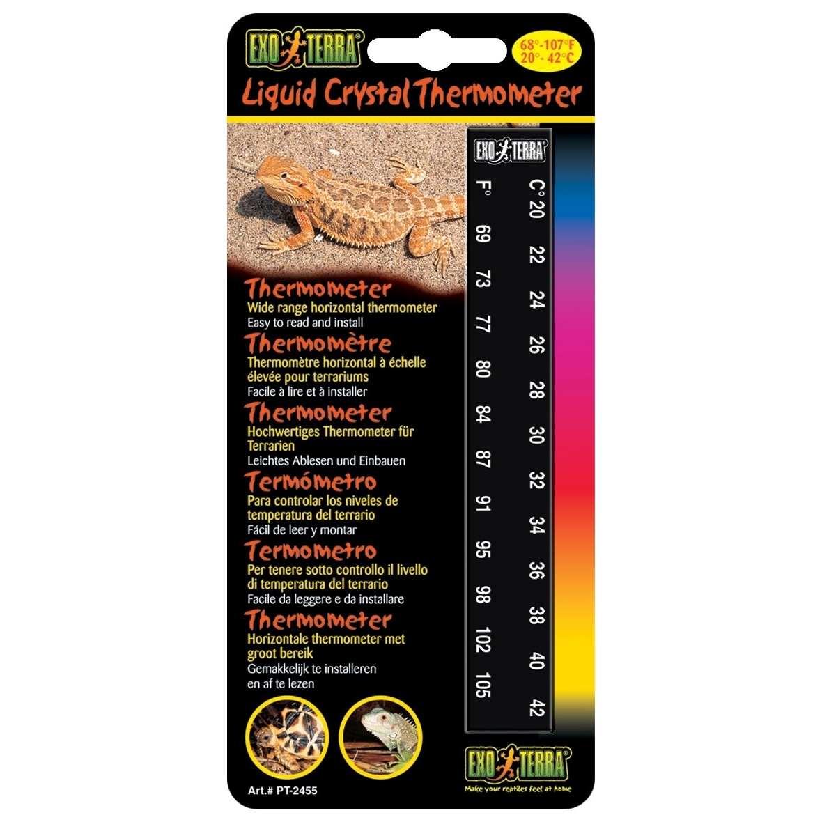 Exo Terra -  Liquid Crystal Thermometer Bild 1
