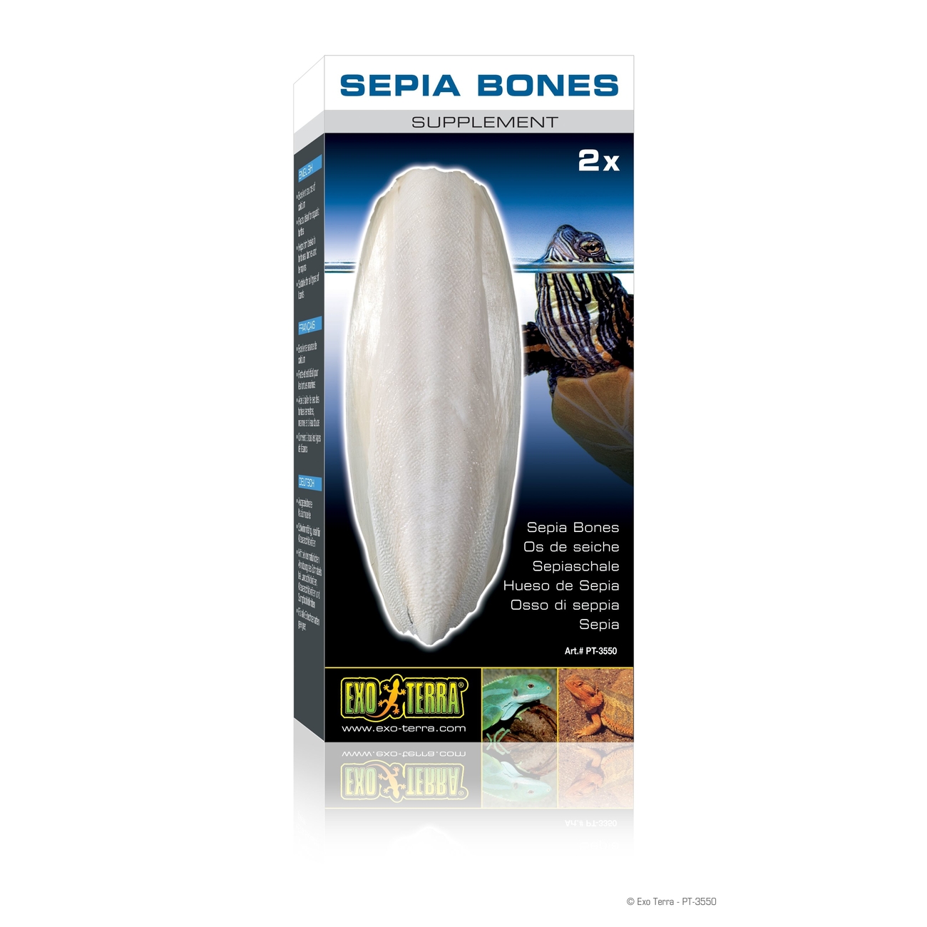 Exo Terra - Sepiaschale für Schildkröten Bild 1