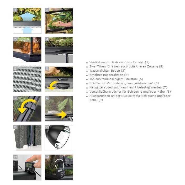 Exo Terra small - innovatives Reptilien-Heim Bild 8