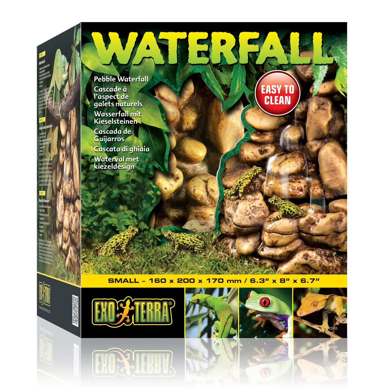 Exo Terra - Wasserfall im Kieselsteindesign Bild 1