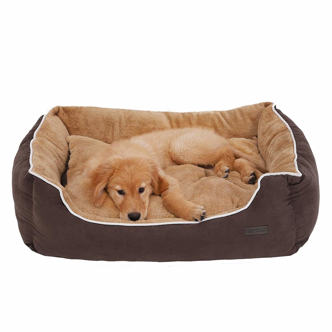 FEANDREA by SONGMICS Hundebett mit Liegefläche aus Plüsch Bild 12