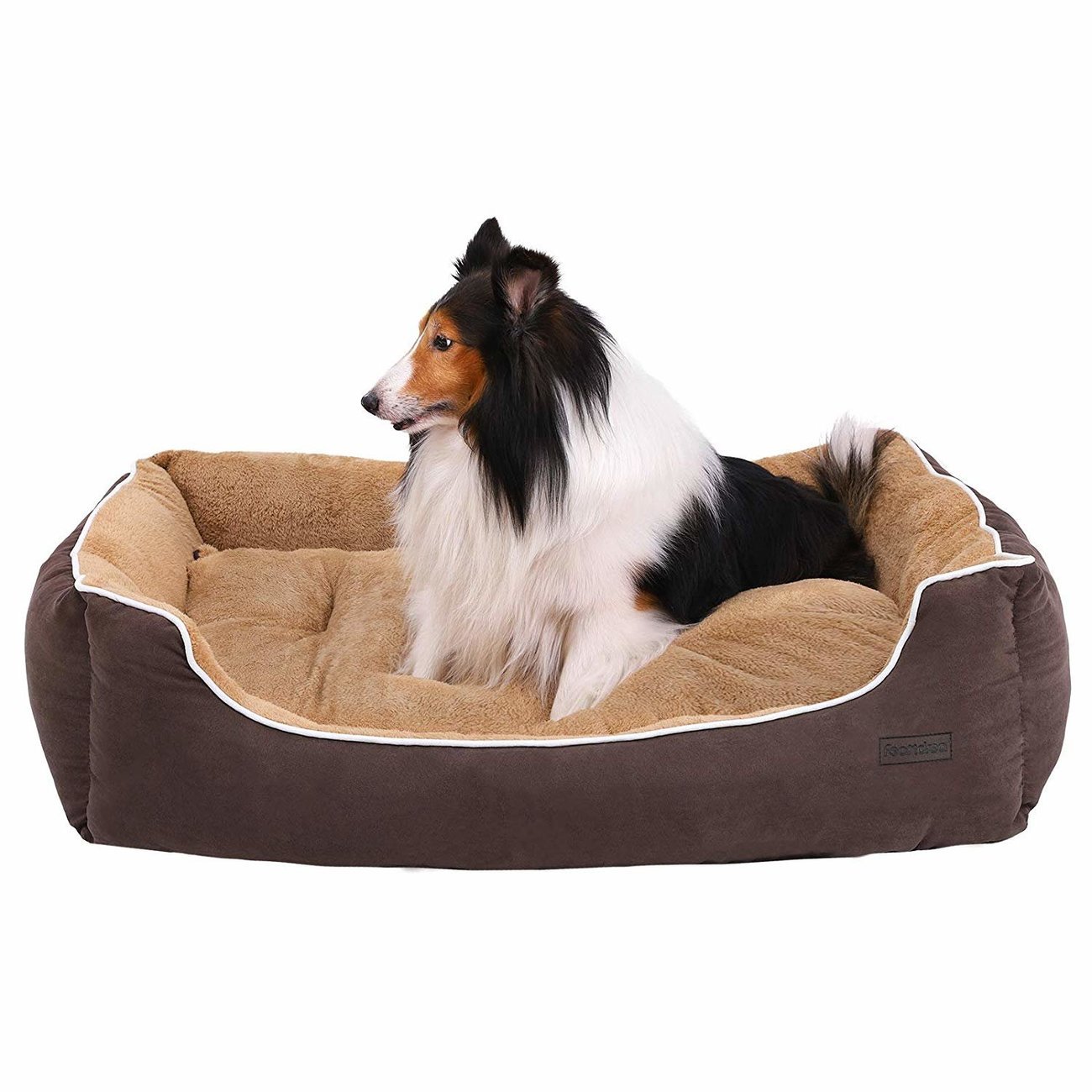 FEANDREA by SONGMICS Hundebett mit Liegefläche aus Plüsch Bild 14