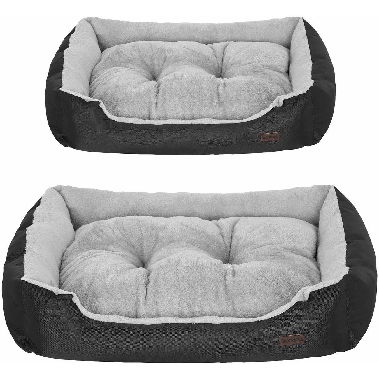 FEANDREA Hundebett braun mit Wendekissen Bild 17