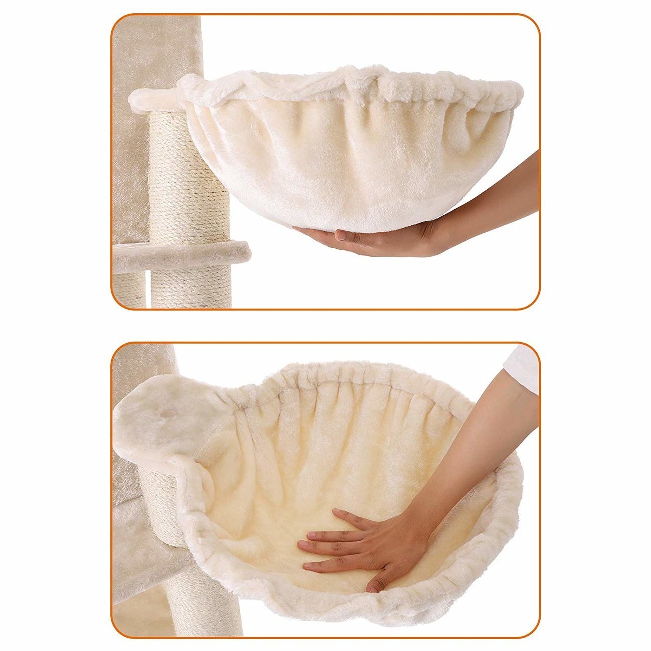 FEANDREA Kratzbaum groß, Katzenbaum XL Bild 8