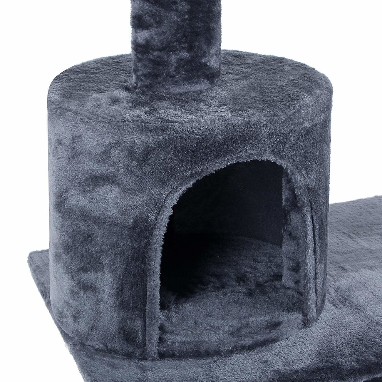 FEANDREA Kratzbaum mit Hängematte und Leiter Bild 6