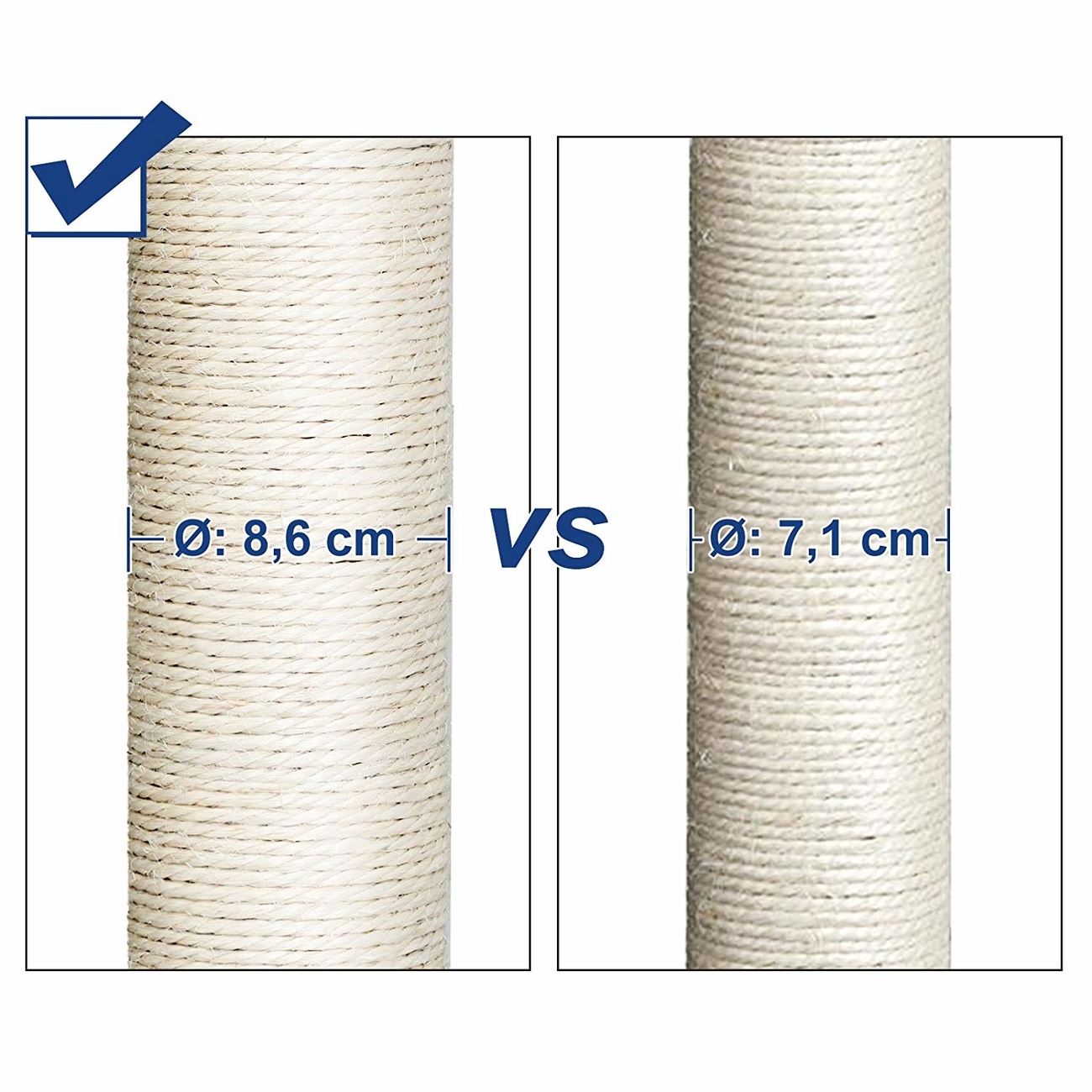 FEANDREA Kratzbaum mit Hängematte und Leiter Bild 4