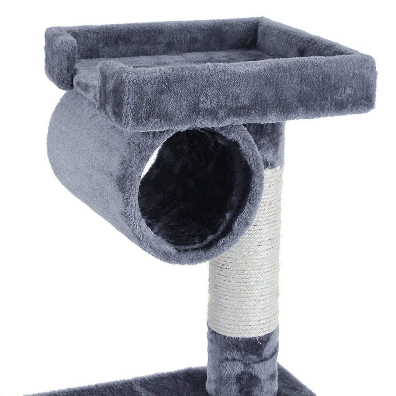 FEANDREA Kratzbaum mit Hängematte und Leiter Bild 7