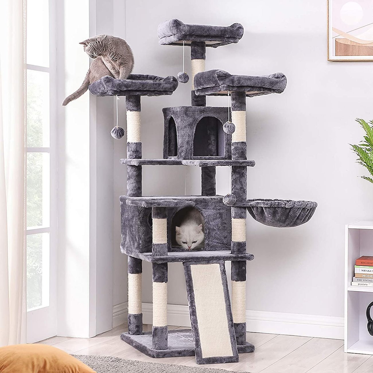 FEANDREA Kratzbaum XXL Cat Condo Bild 2