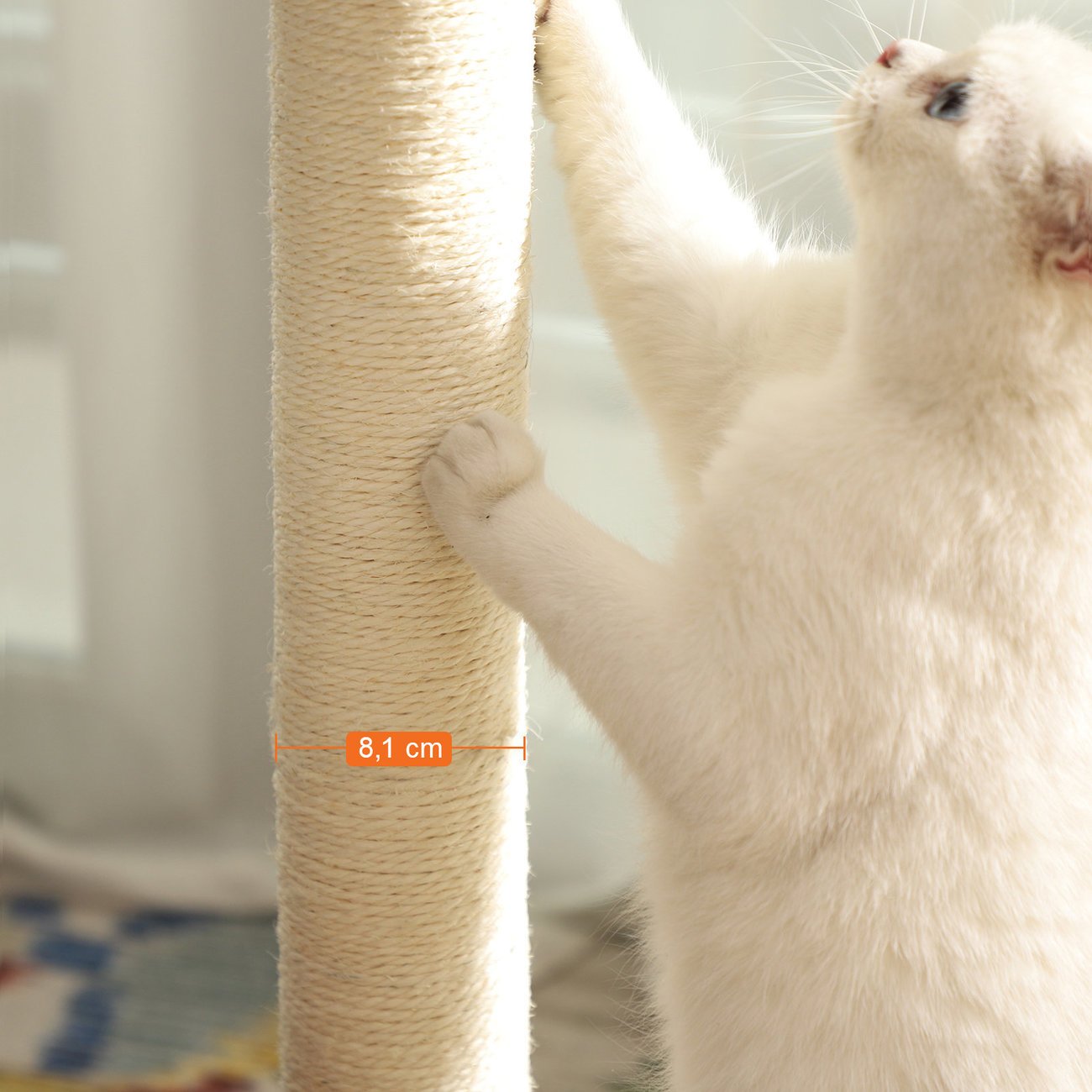 Feandrea Retro Color Kratzbaum Bild 9