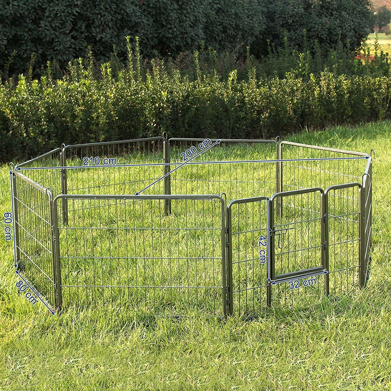 FEANDREA Welpenfreigehege Hundegehege Freilaufgehege 80x60cm Bild 4