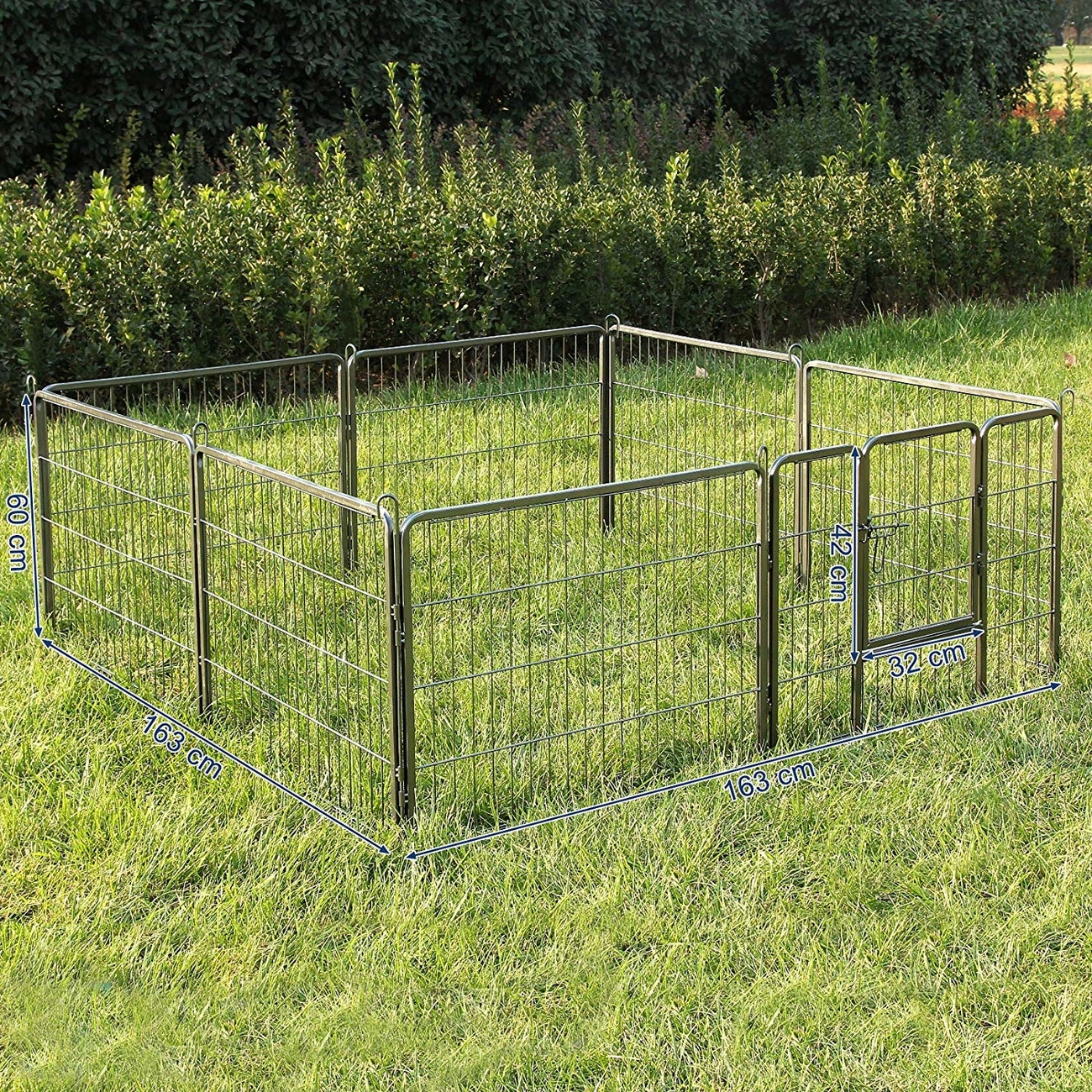 FEANDREA Welpenfreigehege Hundegehege Freilaufgehege 80x60cm Bild 2