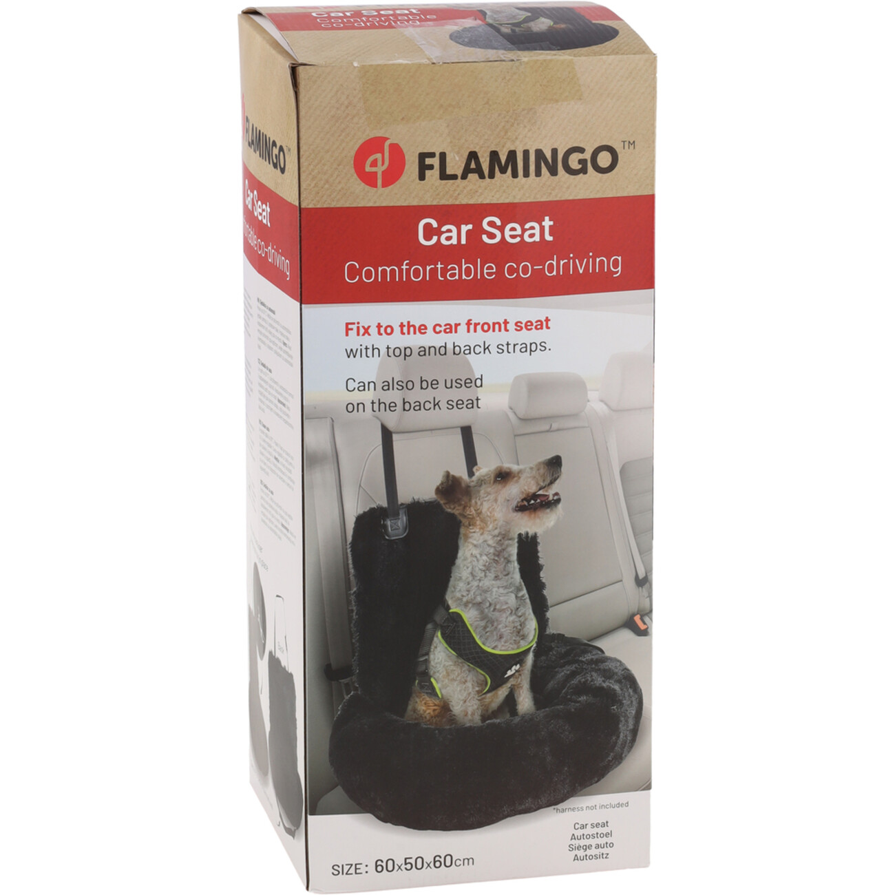 Flamingo Autositz Krems Schwarz Bild 4