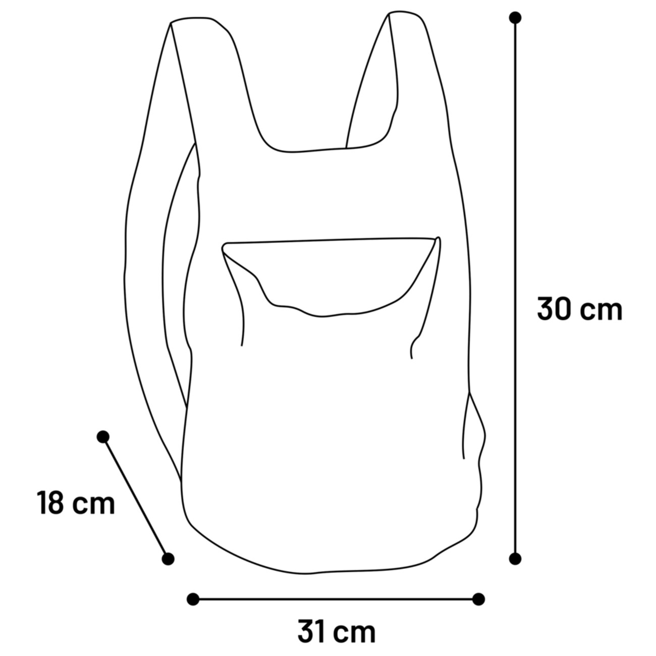 Flamingo Hunde Fronttasche Tate Grau – Dein treuer Begleiter Bild 4