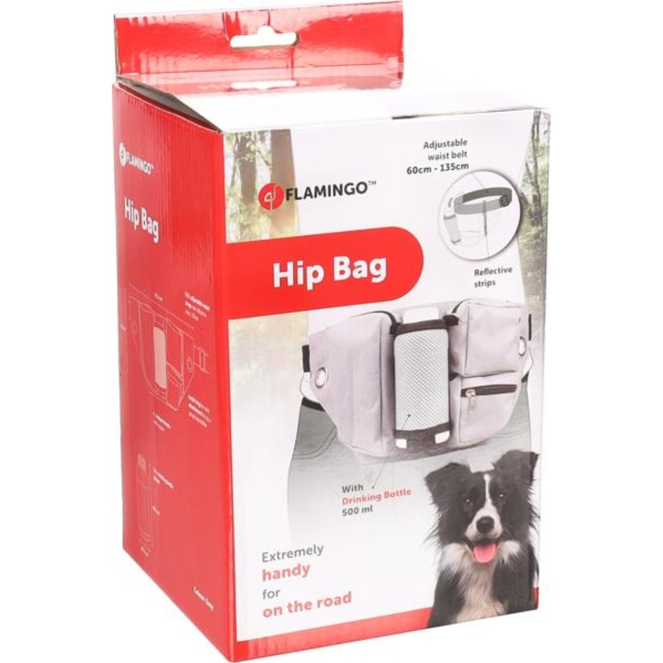 Flamingo Hiker Hüfttasche – Dein Outdoor-Abenteuer mit Hund! Bild 7