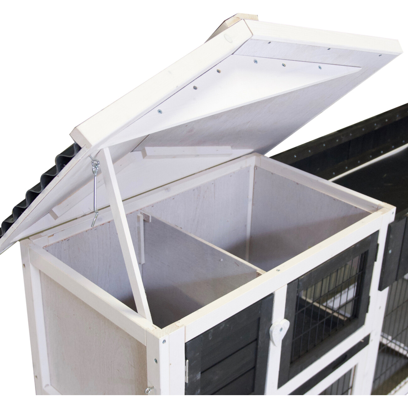 Kaninchenstall Aurora Rustic - Dein Traumzuhause für Langohren! Bild 3