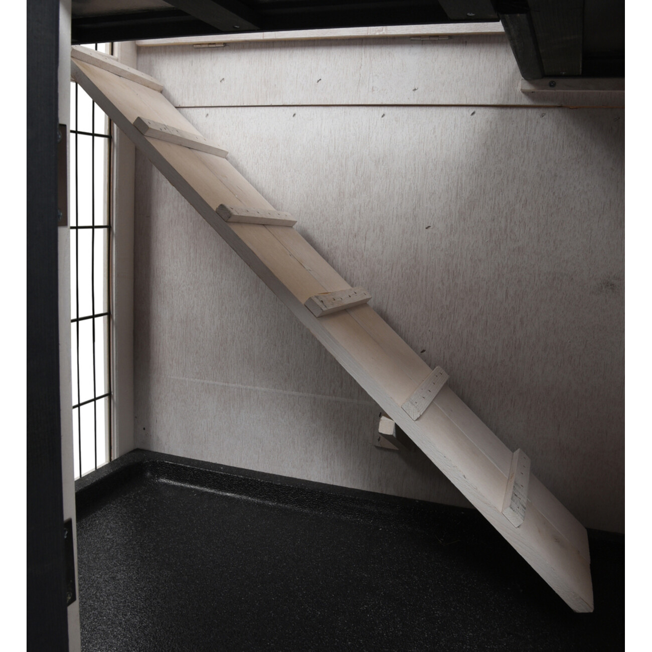 Kaninchenstall Combi 1 Rustic Grau Bild 9